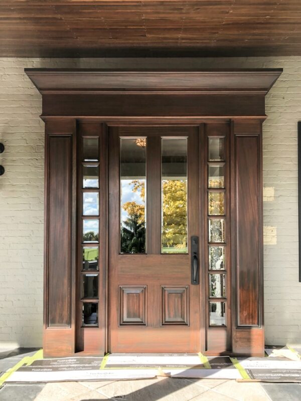 Sapele Entry Doors - Riverside Millwork Group