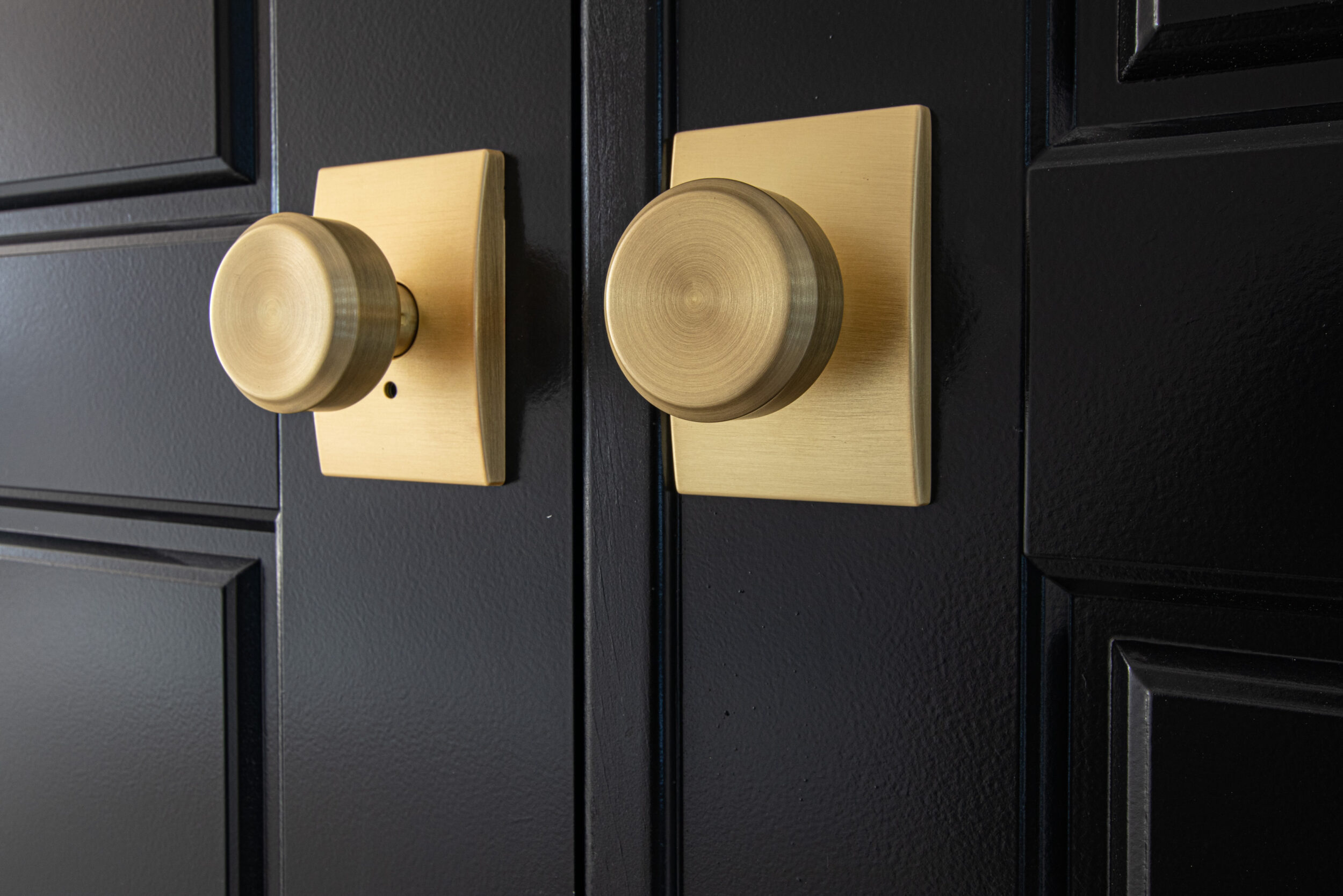 What door hardware is best for each room in your home?