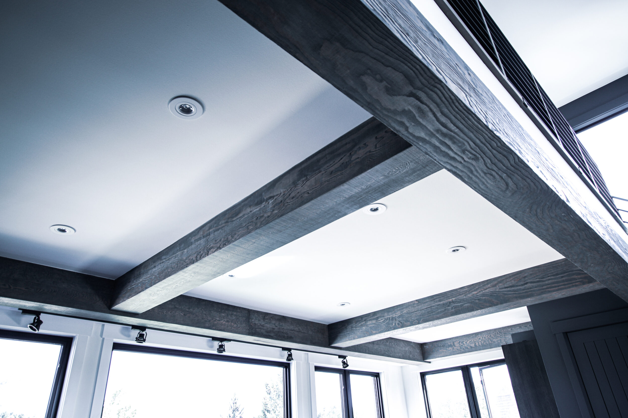 faux beam ceiling