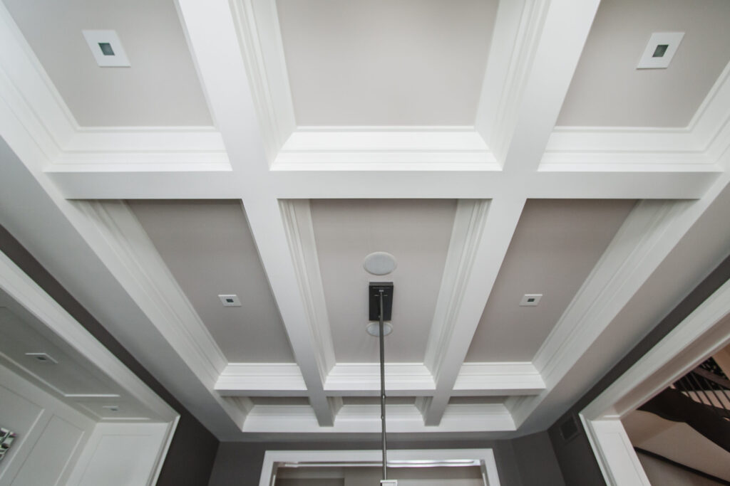 coffered ceiling