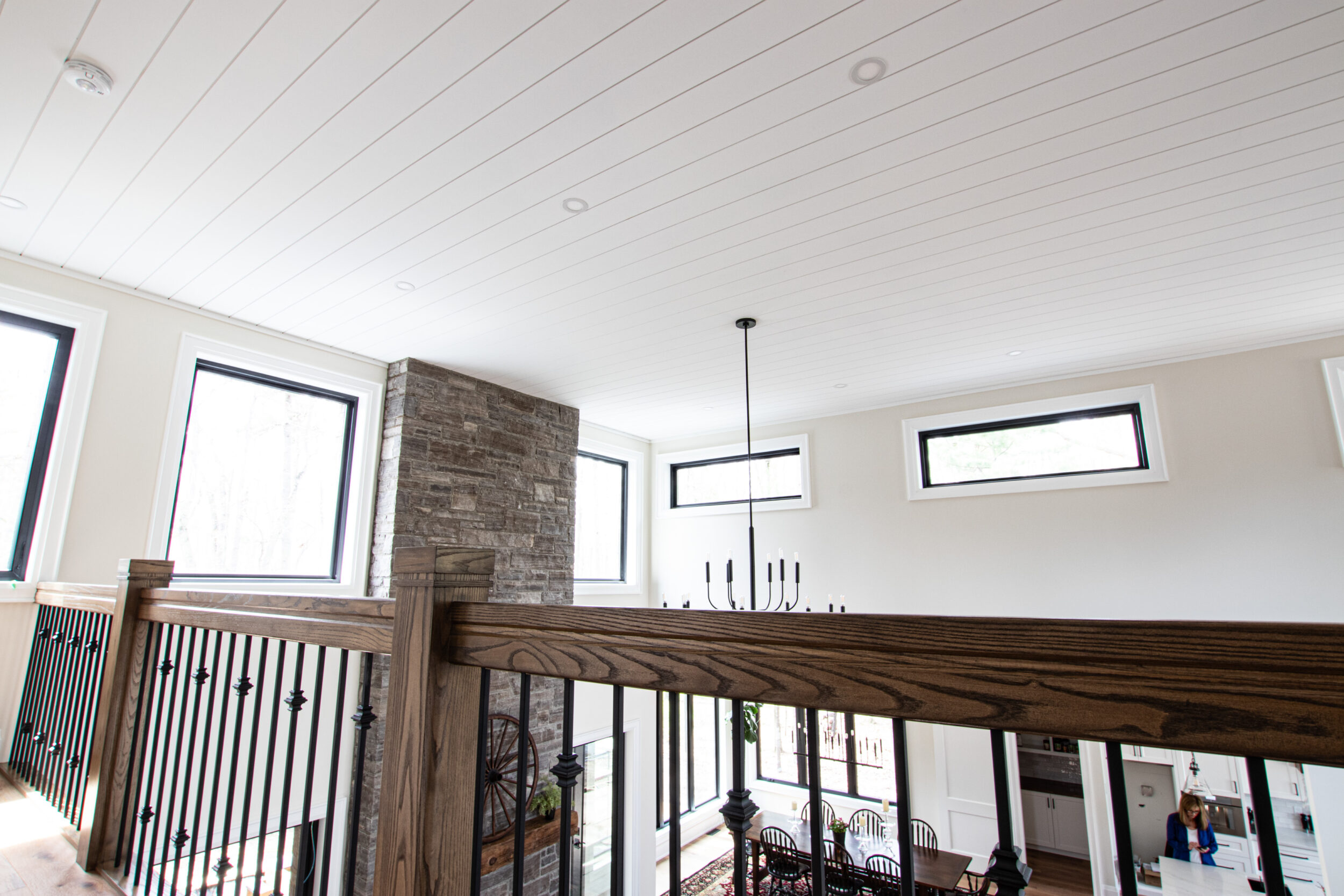 shiplap ceiling