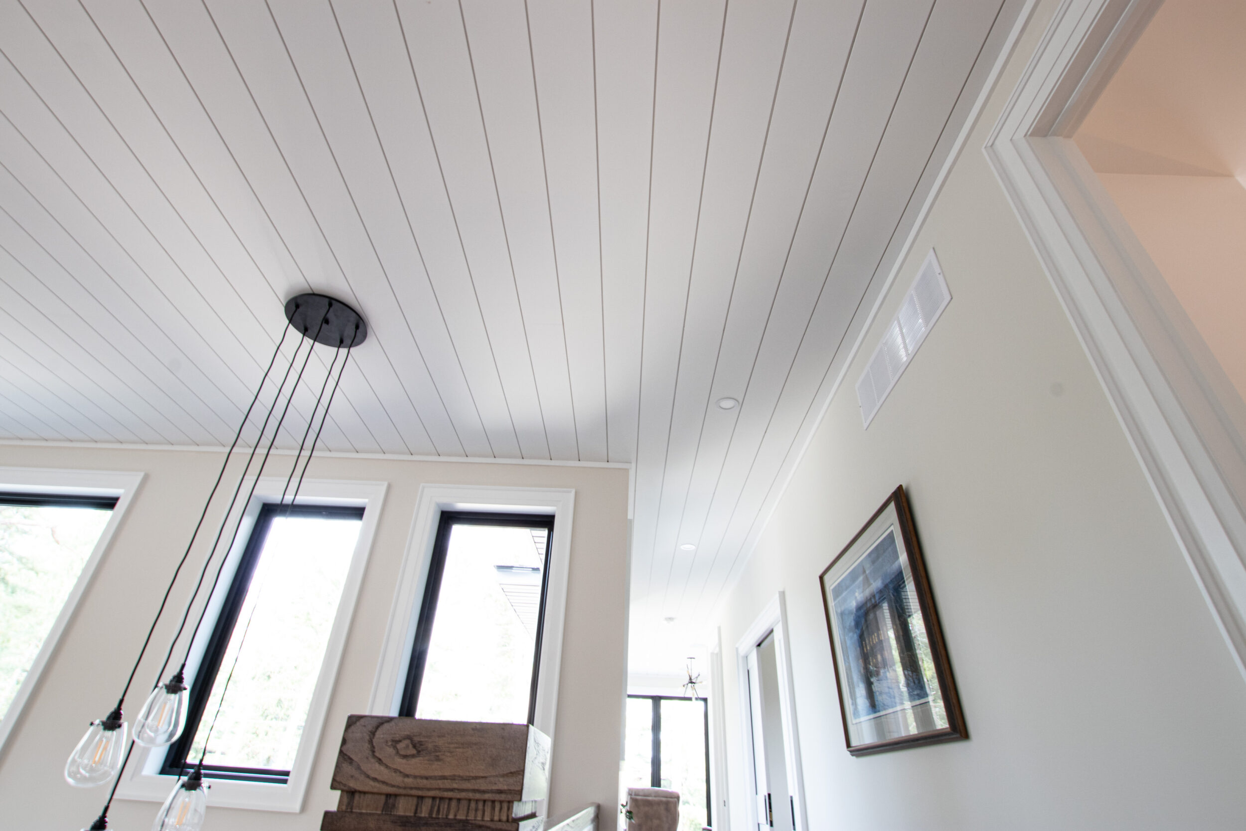 shiplap ceiling