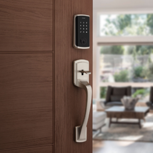 Weiser Halo Select Electronic Deadbolt Lifestyle image