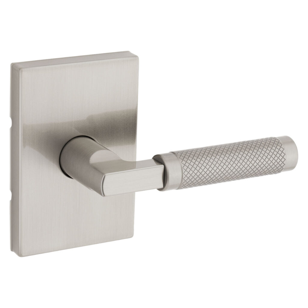 Prava Door Lever - Satin Nickel